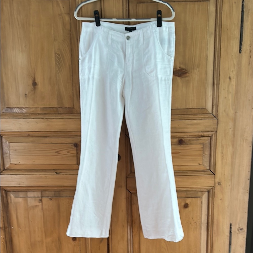 Sanctuary Ivory Buttoned Trousers